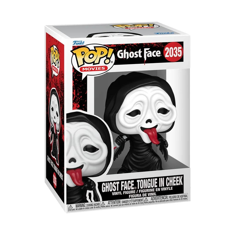 Ghost Face POP N° 2035 Ghost Face avec langue