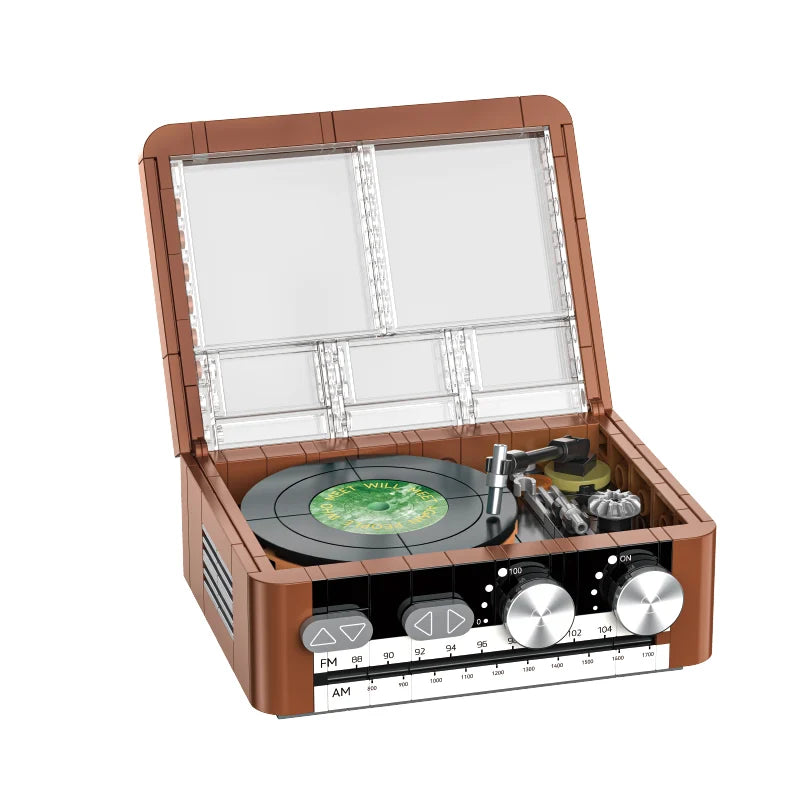 POP SERIES Kit de Construction Tourne-disque 217pc