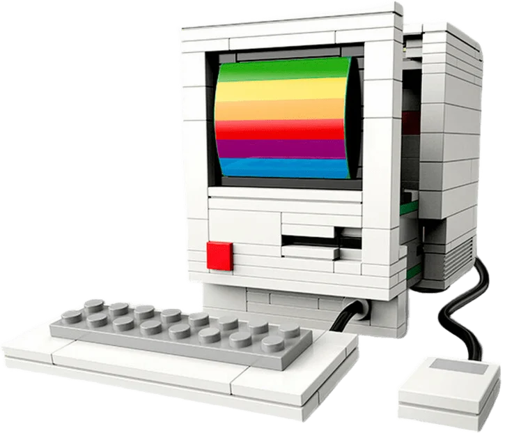 POP SERIES Kit de Construction Ordinateur 1984 274pc