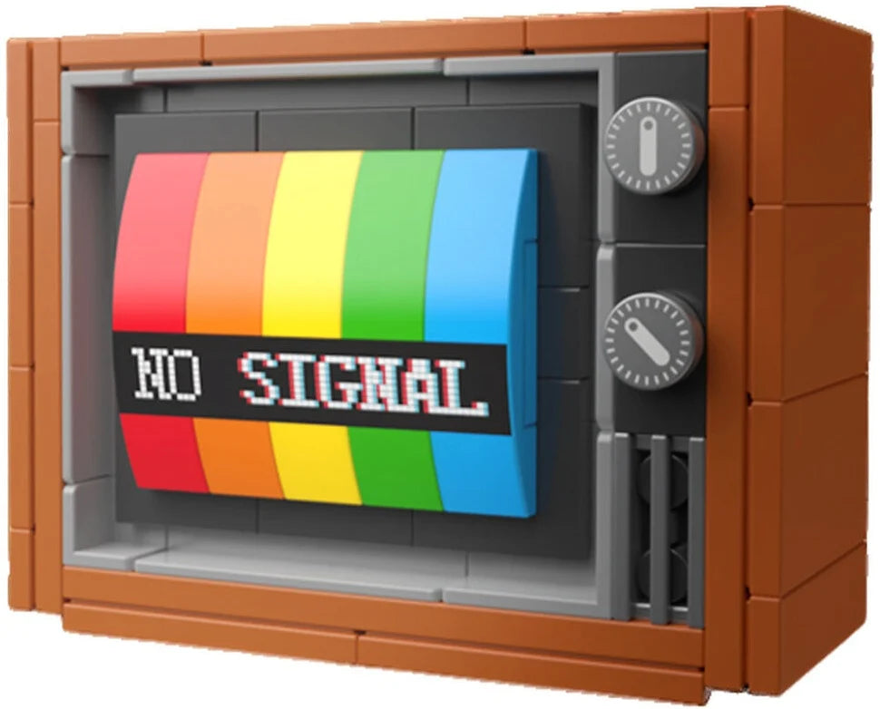 POP SERIES Kit de Construction Télévision Couleur 1970 132pc