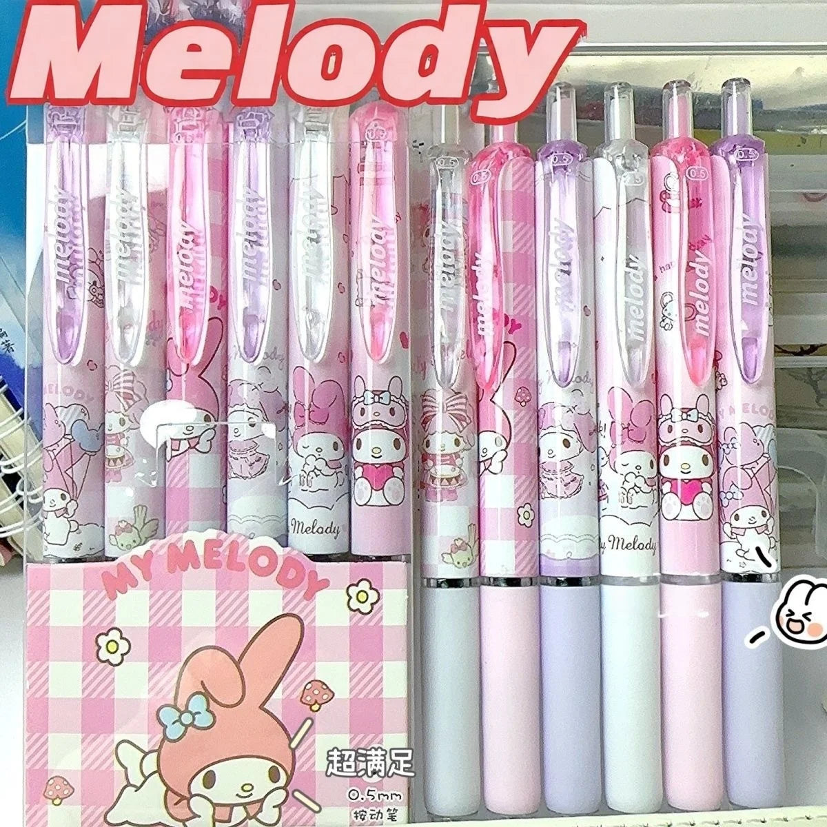 Lot 6 stylos Hello Kitty – Sanrio kawaii