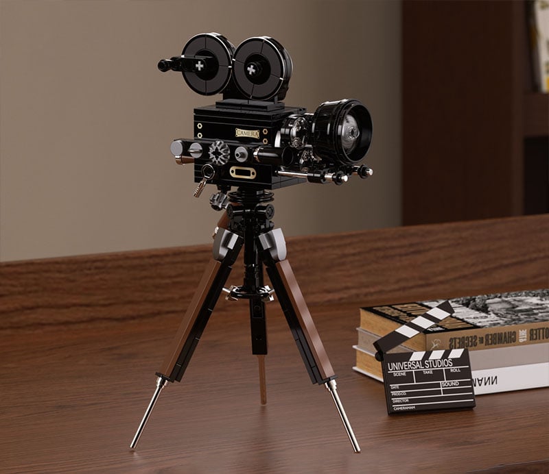 POP SERIES Kit de Construction Projecteur de Film Vintage 203pc
