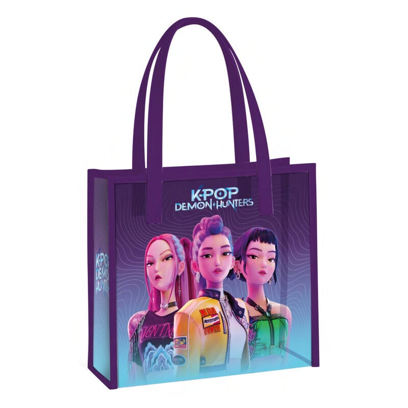 K-POP DEMON HUNTERS Huntrix Tote Bag 32x28cm