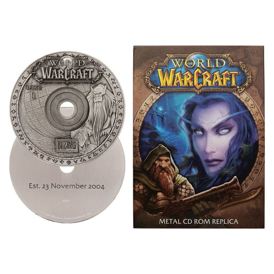 WORLD OF WARCRAFT CD-Rom Replique Edition Limitée