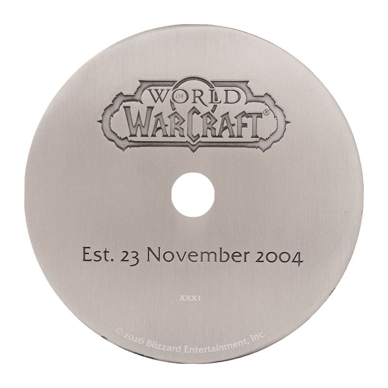 WORLD OF WARCRAFT CD-Rom Replique Edition Limitée