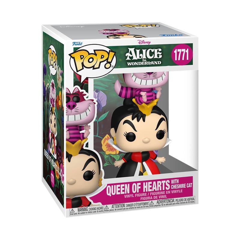 ALICE AU PAYS DES MERVEILLES POP Premium N° 1771 Reine de Coeur