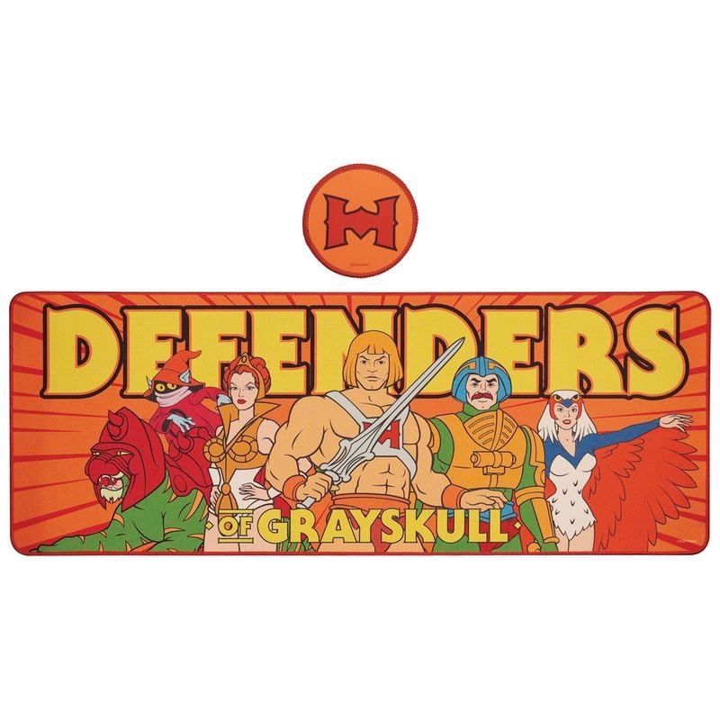LES MAITRE DE L'UNIVERS Heroes Tapis de Bureau XL + 1 Sous-Verre