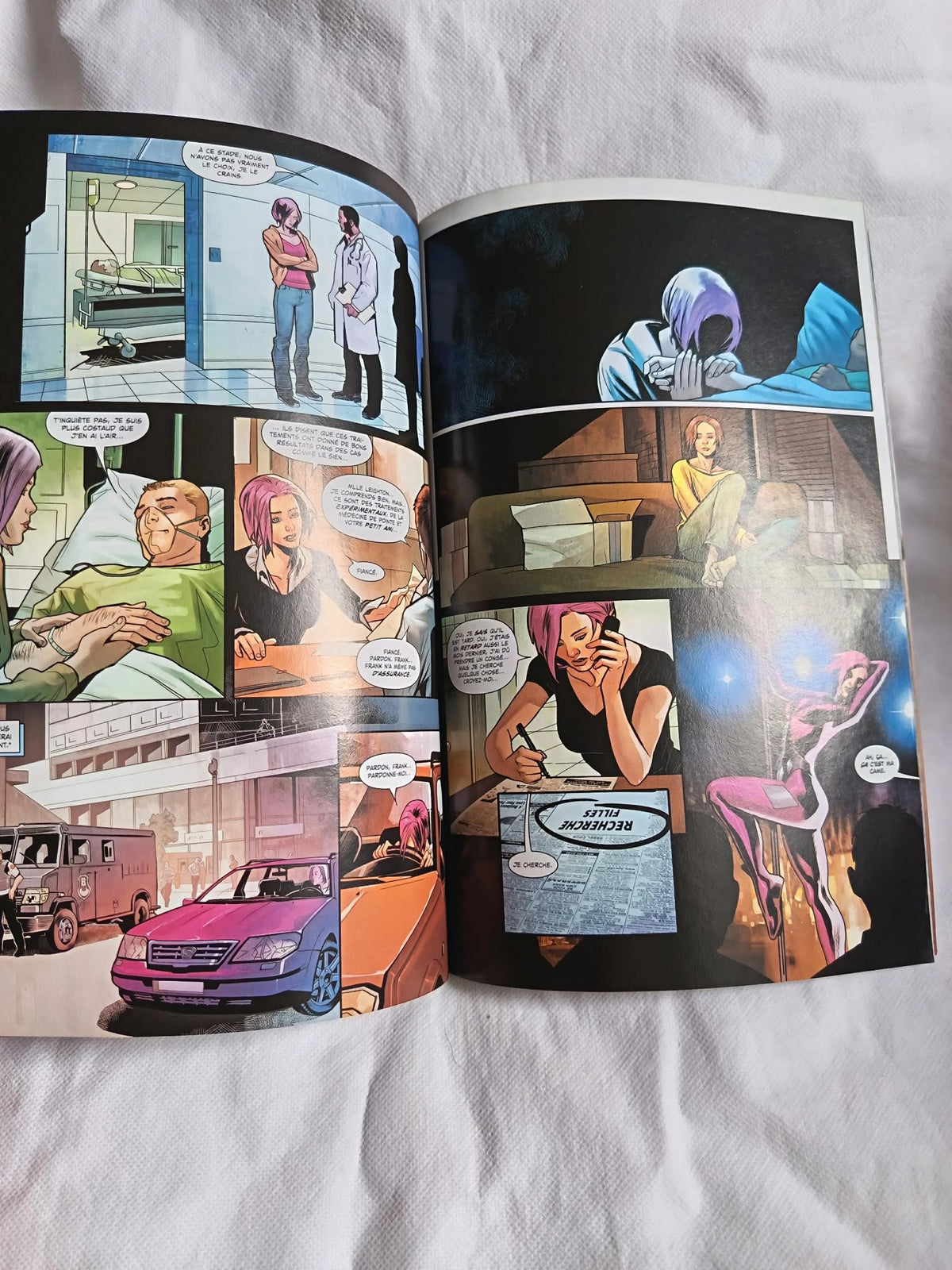 Planches intérieures du comics All-New Iron Man & Avengers 005