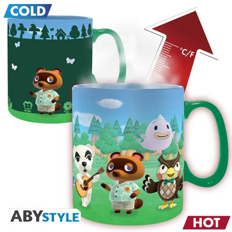ANIMAL CROSSING Bienvenue sur l'île Mug thermoréactif 460ml
