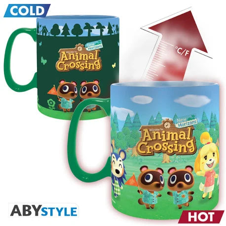 ANIMAL CROSSING Bienvenue sur l'île Mug thermoréactif 460ml