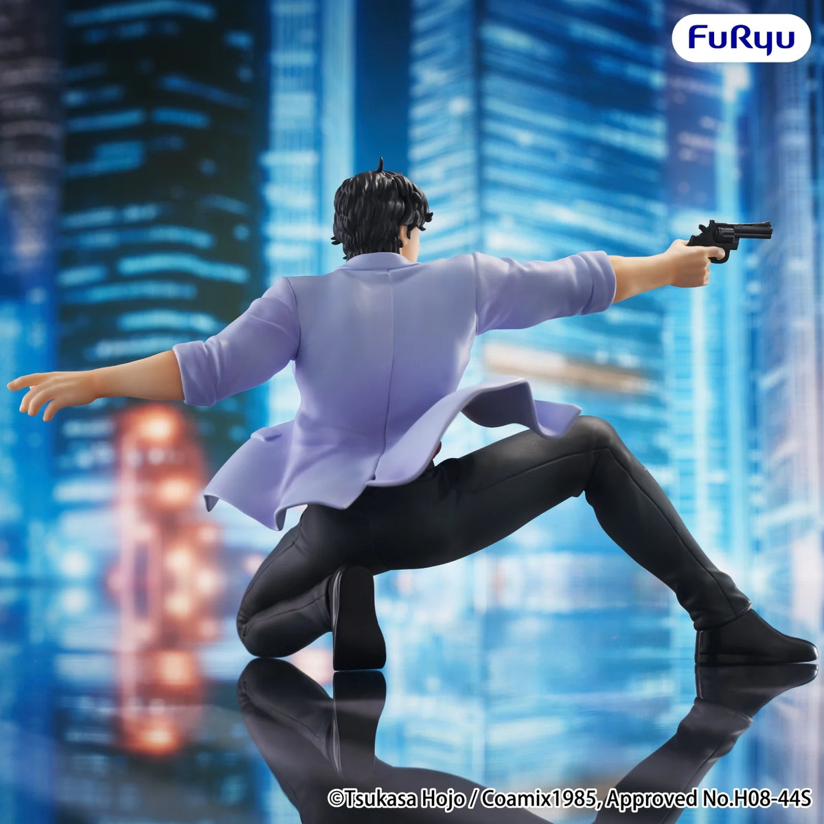 CITY HUNTER Ryo Saeba Statuette Noodle Stopper 19cm