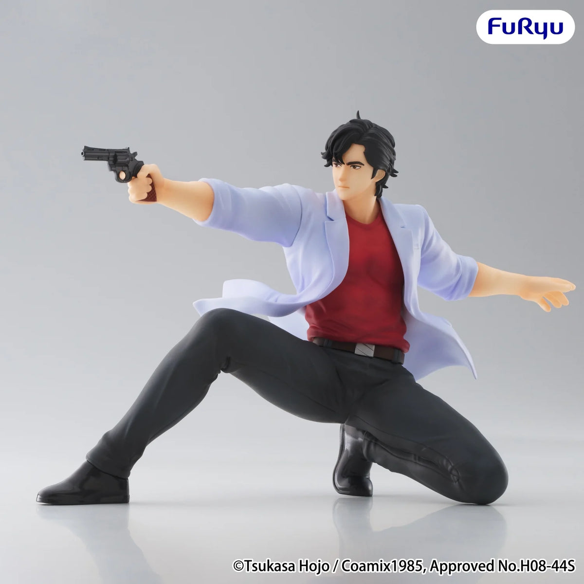 CITY HUNTER Ryo Saeba Statuette Noodle Stopper 19cm