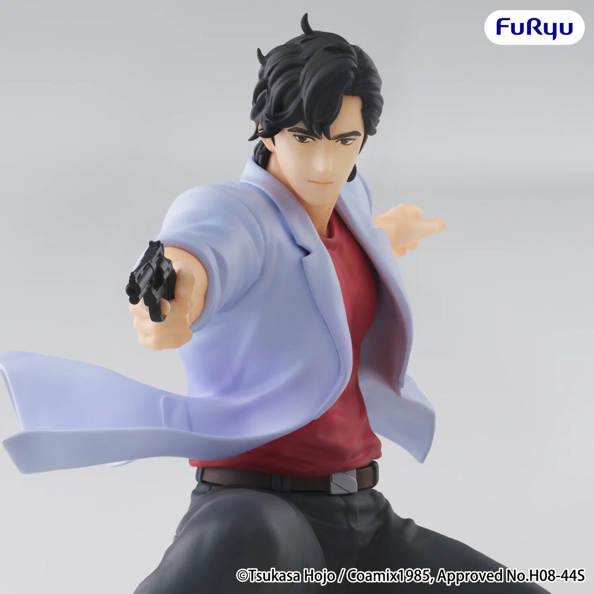 CITY HUNTER Ryo Saeba Statuette Noodle Stopper 19cm