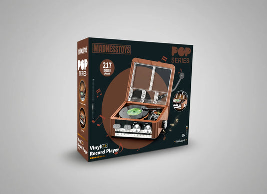 POP SERIES Kit de Construction Tourne-disque 217pc