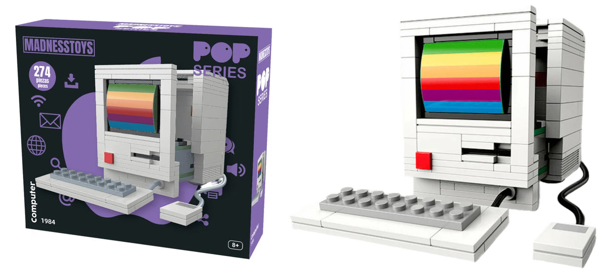 POP SERIES Kit de Construction Ordinateur 1984 274pc