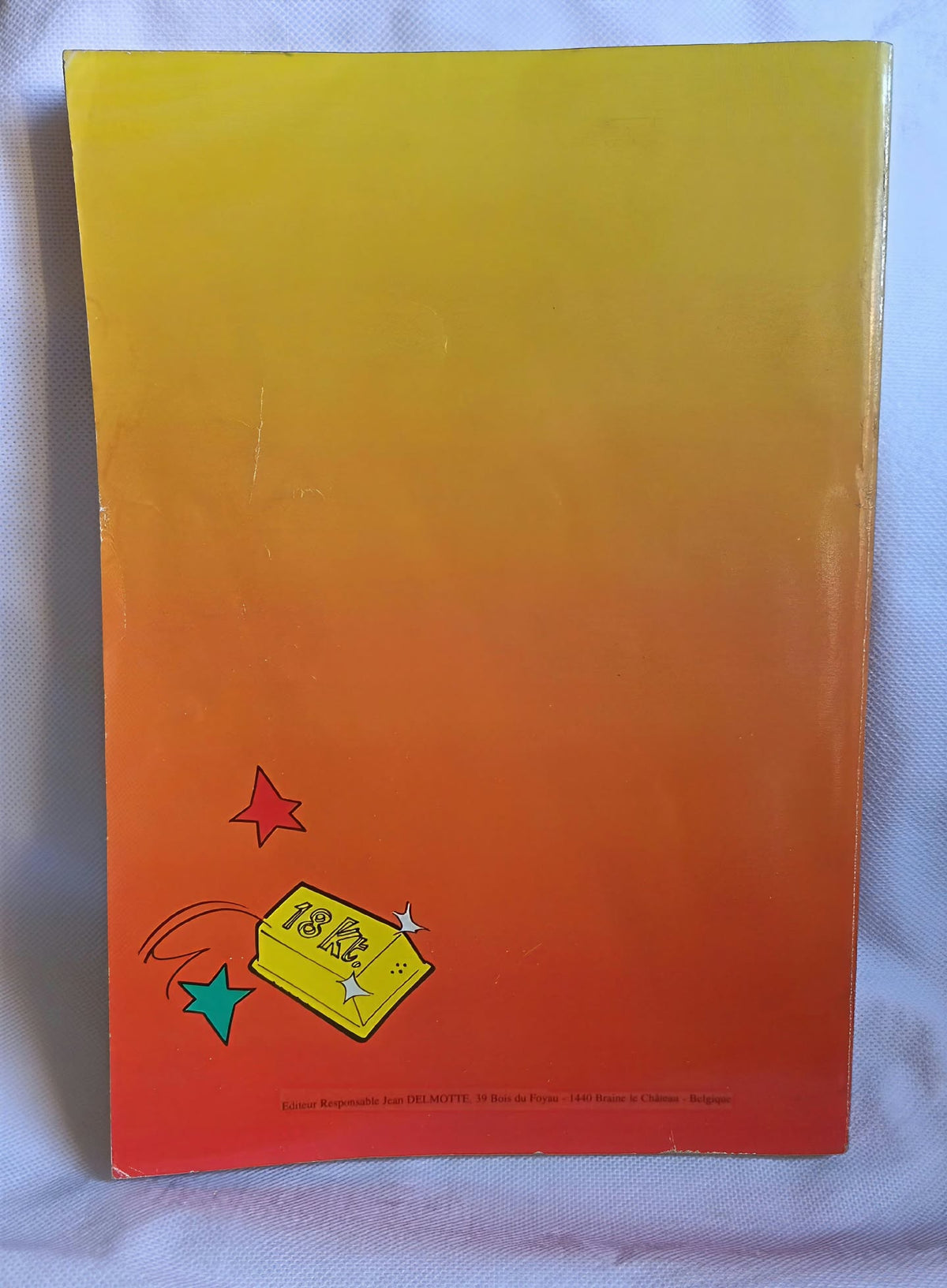 Dos du Super Picsou Géant 72, édition Disney Hachette Presse