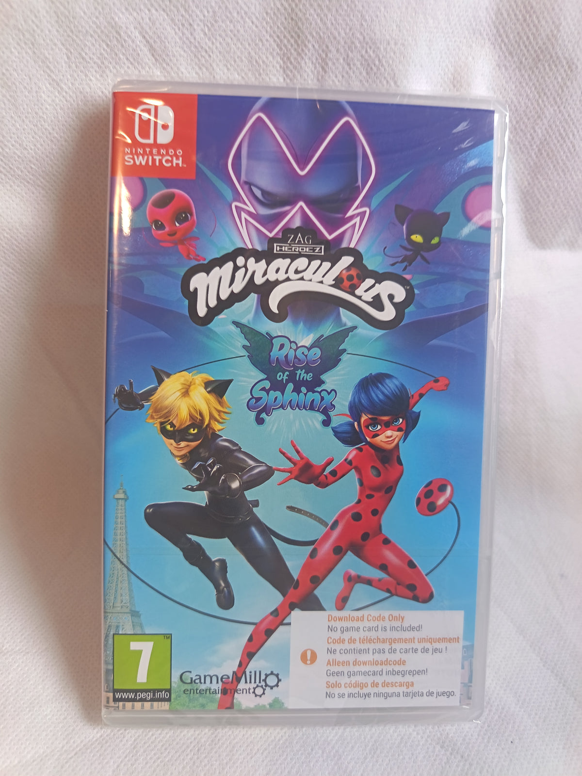 Jeu Nintendo switch Miraculous Rise of the Sphinx