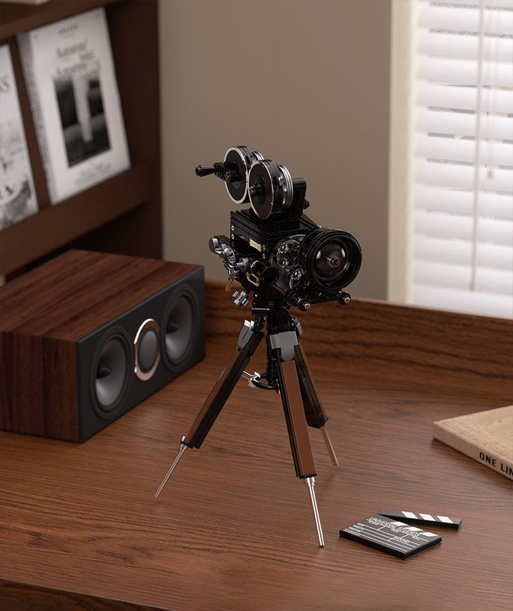 POP SERIES Kit de Construction Projecteur de Film Vintage 203pc
