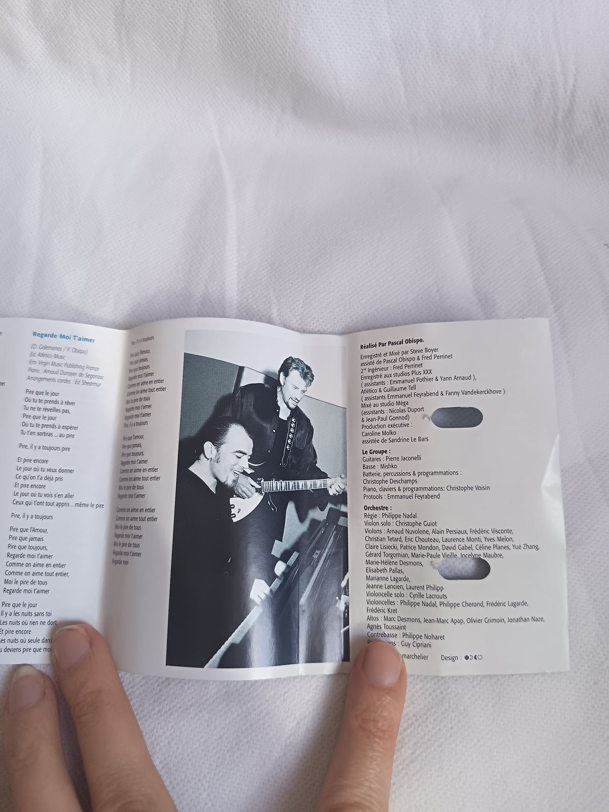 Cassette audio Johnny Hallyday