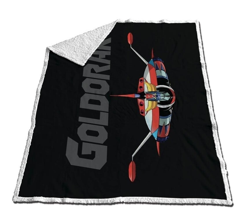 GOLDORAK Spazer Couverture Sherpa 130x170cm