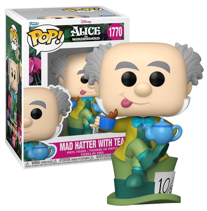 Alice au pays des merveilles POP Disney N° 1770 Chapelier Fou