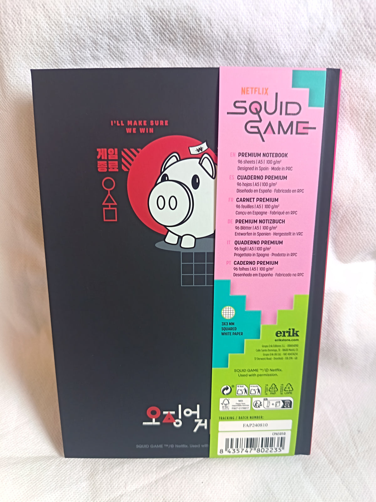 Notebook Squid Game