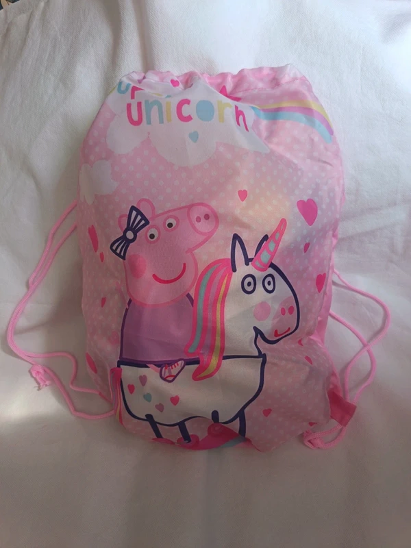 Drap de plage Peppa Pig avec son sac de piscine – Image 3