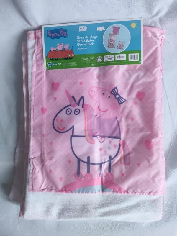 Drap de plage Peppa Pig