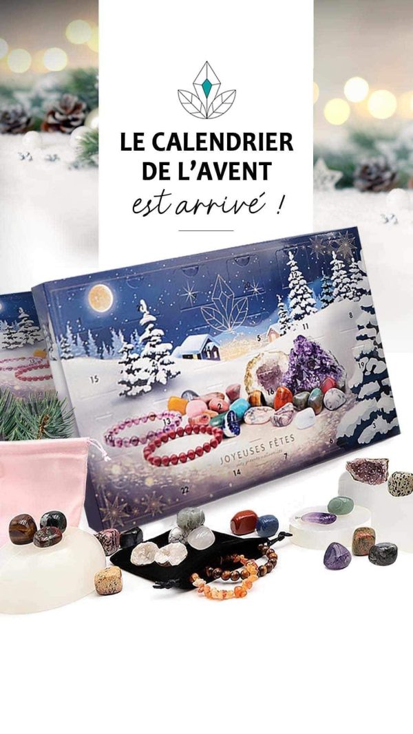 Calendrier de l'Avent Lithothérapie