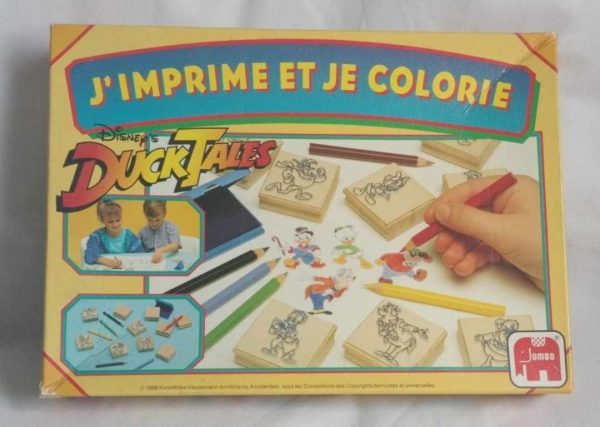 J'imprime et je colorie DUCKTALES