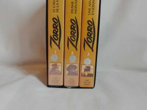 COFFRET VHS ZORRO