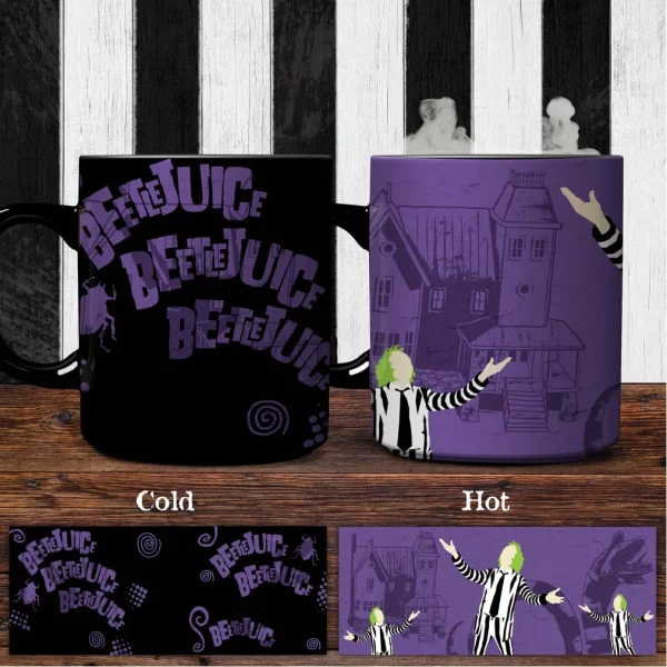 Mug Thermoréactif Beetlejuice