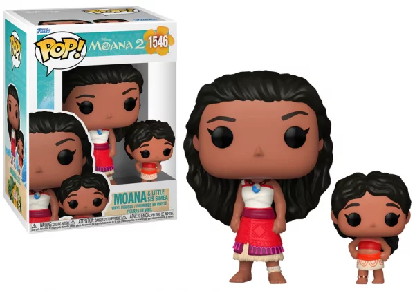 Vaiana 2 POP & Buddy N° 1546 Moana et Simea
