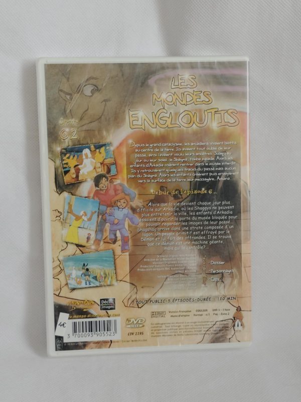 DVD Les Mondes Engloutis – Image 2