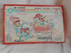 Boite de CUBES WOODY WOODPECKER
