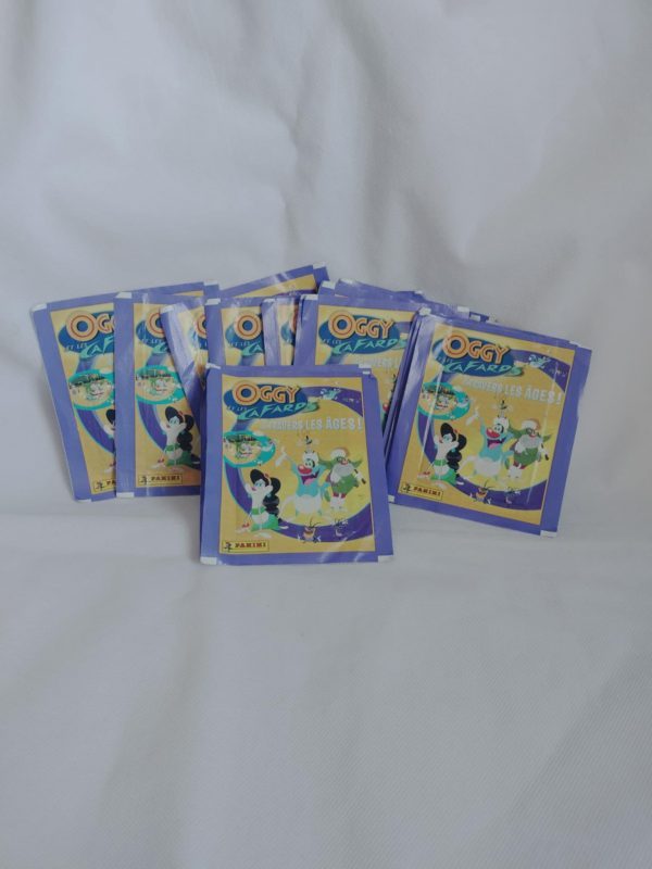 Pochette de stickers Oggy et les cafards
