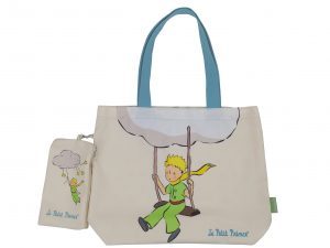 Le Petit Prince Nube Shopping bag avec Porte-Monnaie