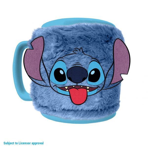 Stitch Fuzzy Mug 440ml
