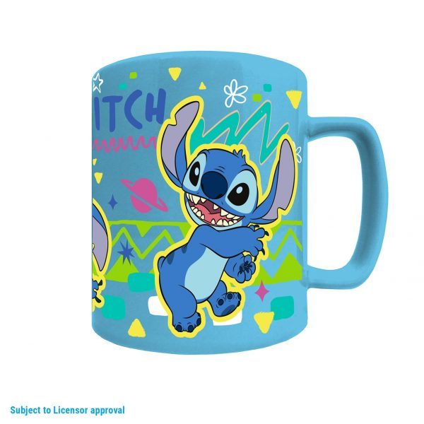 Stitch Fuzzy Mug 440ml – Image 2