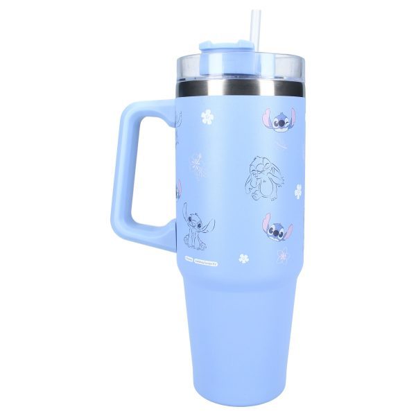 Mug de Voyage XL Stitch 900ml avec paille – Image 4