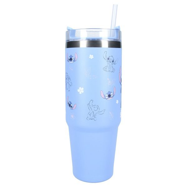 Mug de Voyage XL Stitch 900ml avec paille – Image 2