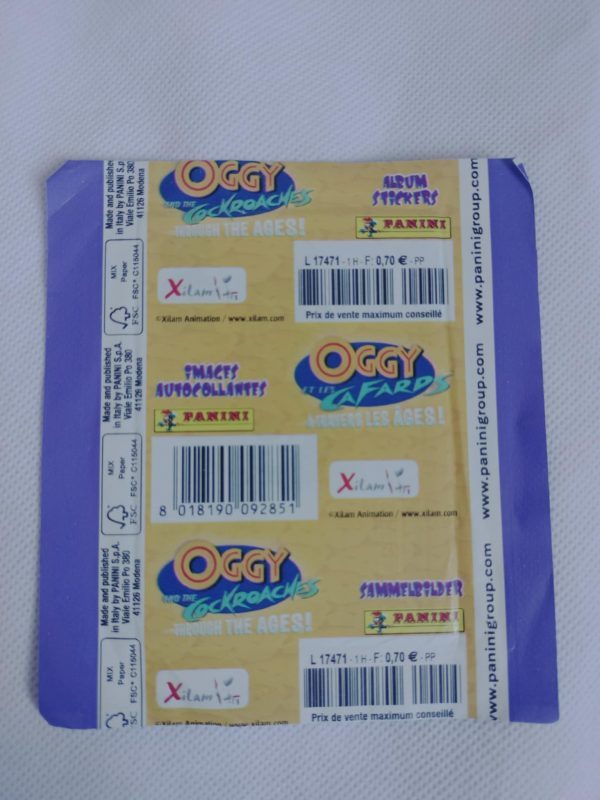 Pochette de stickers Oggy et les cafards – Image 2