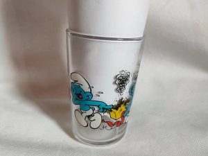 Verre amora Les Schtroumpfs papo 2010