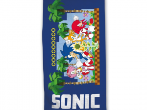 SONIC - Serviette de Plage 100% Polyester 70x140cm