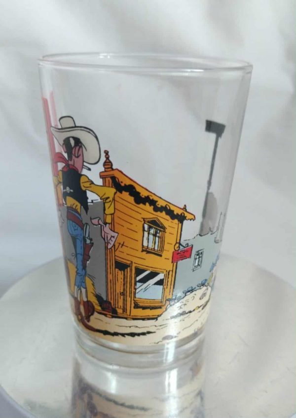 Verre a moutarde Lucky Luke
