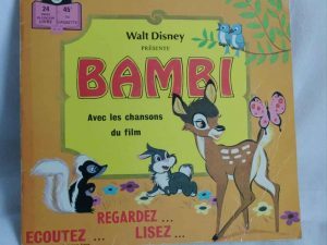 Disque - Livre BAMBI