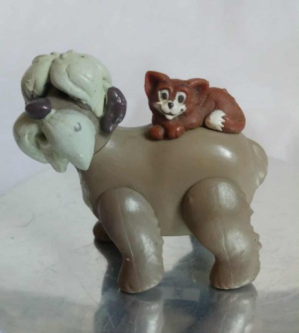 Figurine Colonel et sergent Tibs - 101 Dalmatiens