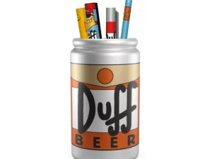 Les Simpsons Duff Pot à Crayons 3D + Set d'écriture
