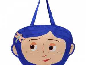 Coraline Oversize Canvas Tote Bag LoungeFly