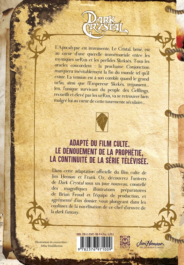 Livre "Dark Crystal" Adapté du film culte & dans l’univers de la série Netflix – Image 2